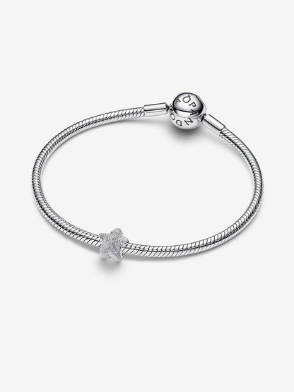 Mini Charm Stella effetto diamantato Argento Sterling 925 Pandora 794050C00
