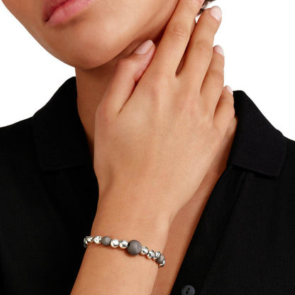 Bracciale Pepita Argento e Titanio Dodo DBC5006-PEPIT-0AGTI