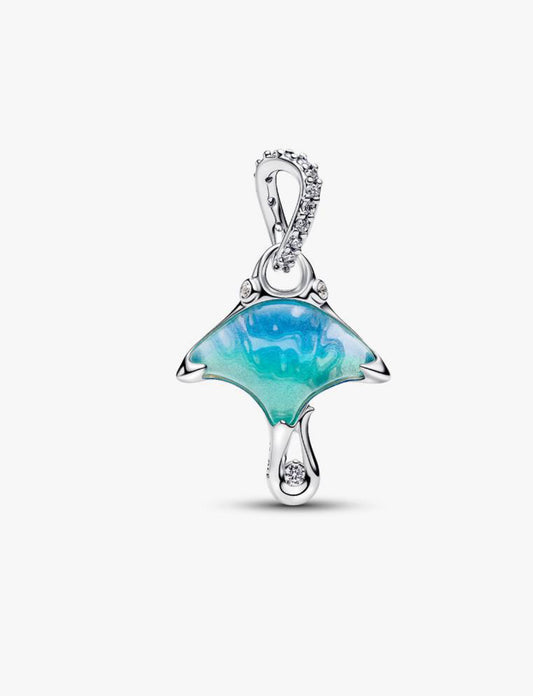 Charm Pendente Manta Vetro di Murano Pandora 794685C01