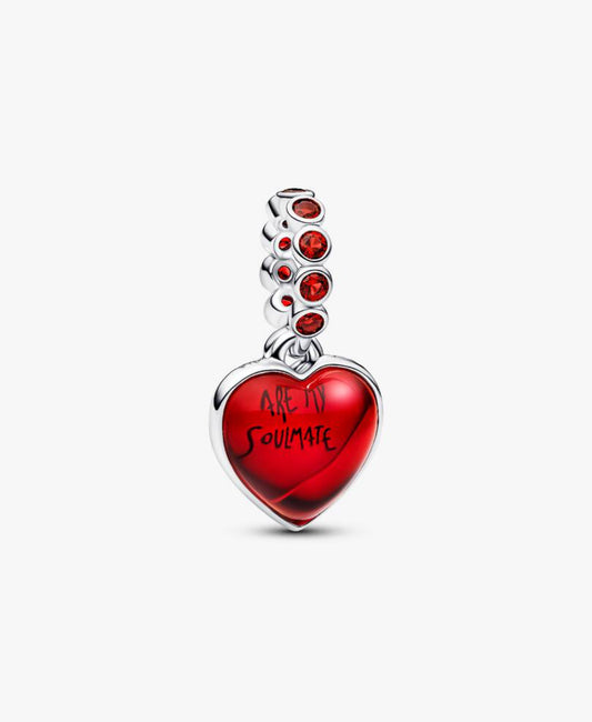 Charm Pendente Doppio Cuore Vetro di Murano Rosso
Argento Sterling 925 Pandora 794429C01