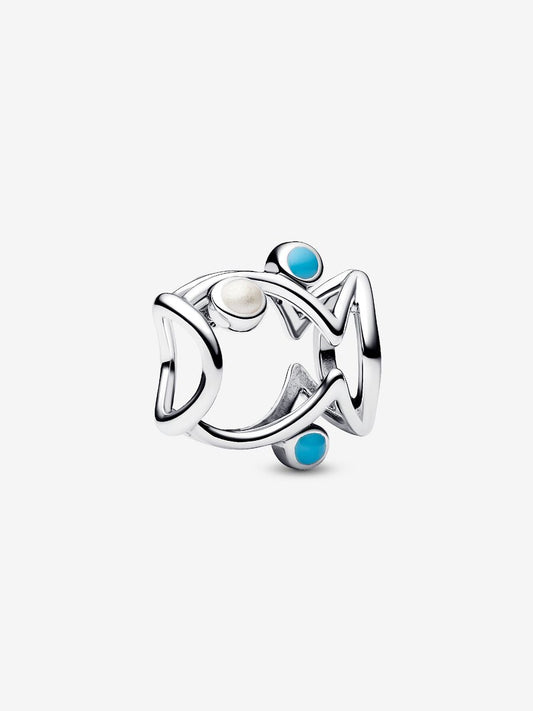 Charm Openwork Pesce Argento Sterling 925 Pandora 793819C01