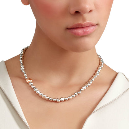 Collana Pepita Argento e Oro rosa Dodo DCC5002-PEPIT-0009A