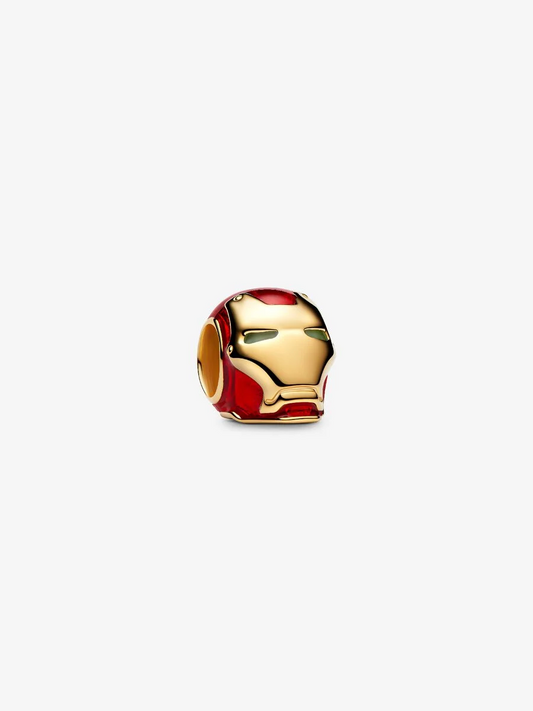 Marvel, Avengers, Elmo di Iron Man Placcatura in Oro 14k Pandora 764213C01