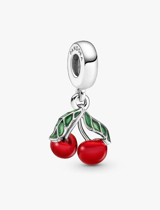 Charm Pendente Ciliegie Argento Sterling 925 Pandora 791583C01