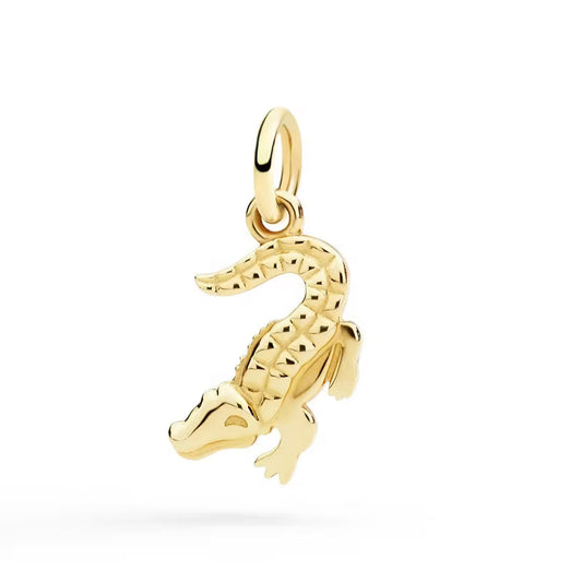 Ciondolo Coccodrillo Oro Giallo Dodo DMC6017-CROCC-0009G