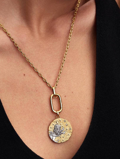 Charm Medallion XL Leone "Luceat Lux Tua" Pandora 764996C01
