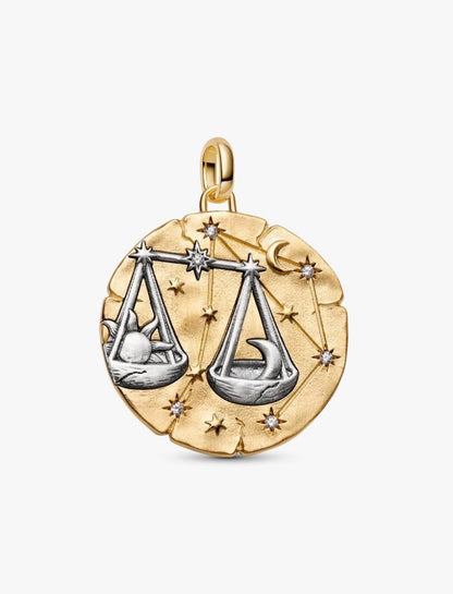 Charm Medallion XL Bilancia "Aequilibrium Animae" Pandora 765006C01