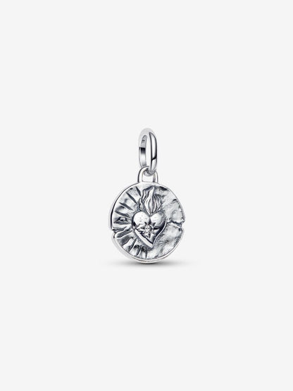Charm Medallion Cuore Sacro "Amor Vincit Omnia" Argento Sterling 925 Pandora 793975C01