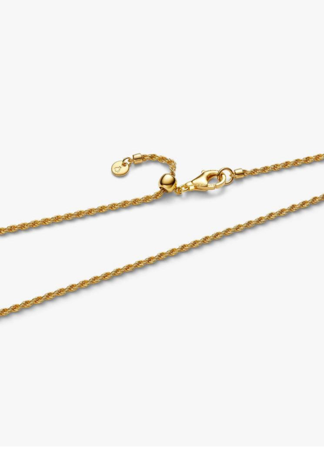 Collana Catenina Corda Intrecciata Color Oro Pandora 364687C00-70