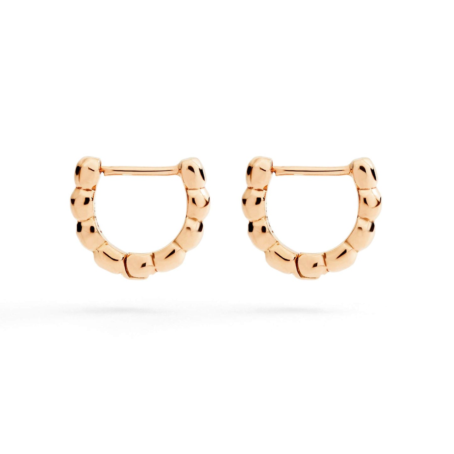 9Kt Rose Gold Granelli Earring Dodo DHC3001_GRANX_0009R