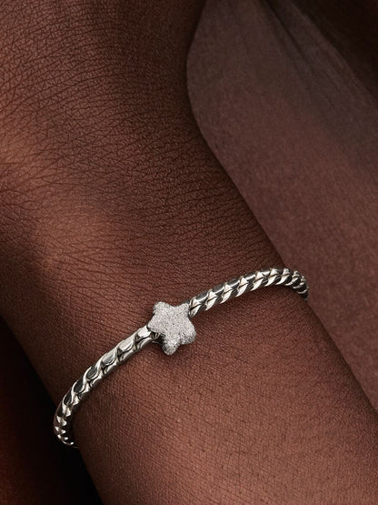 Mini Charm Stella effetto diamantato Argento Sterling 925 Pandora 794050C00