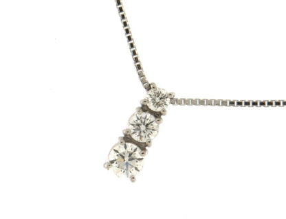 Girocollo Trilogy con Diamanti in Oro Bianco Mirco Visconti IU19/40