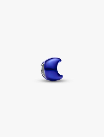 Mini Charm Luna effetto metallico blu Pandora 794784C01