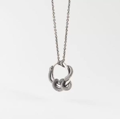 Collana Serpente Nahas Argento NOVE25 N25COL00405