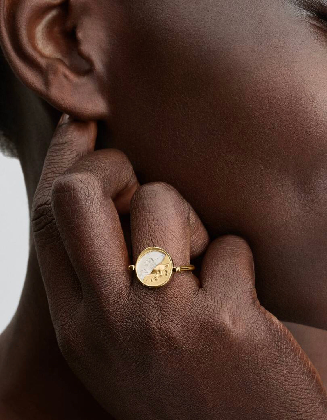 Anello Medallion Pegaso "Ex Animo" Reversibile Pandora 164812C01
