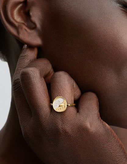 Anello Medallion Pegaso "Ex Animo" Reversibile Pandora 164812C01