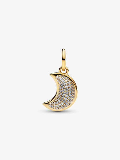 Charm Pendente Luna Crescente Luminosa
Placcatura in Oro 14k 764275C01