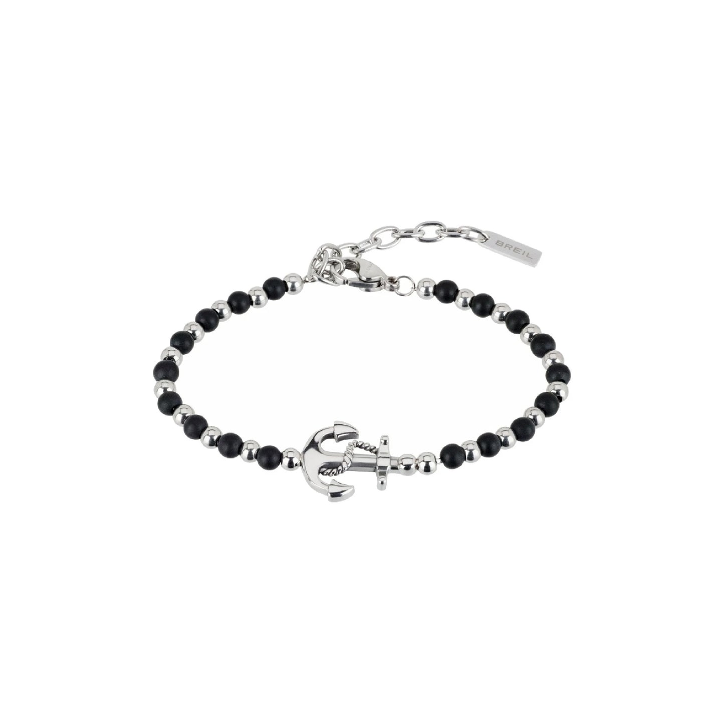 Bracciale in Acciaio e Onice Nera Breil TJ2407
