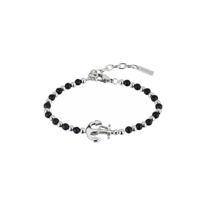 Bracciale in Acciaio e Onice Nera Breil TJ2407