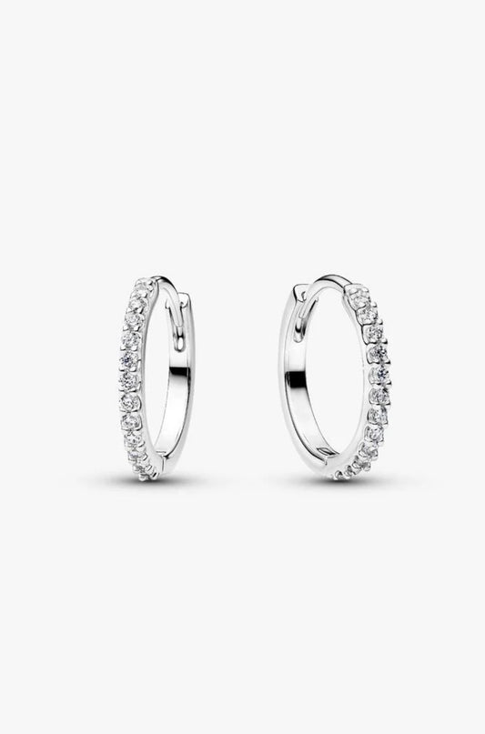 Orecchini Cerchi Pavè Pandora 294649C01