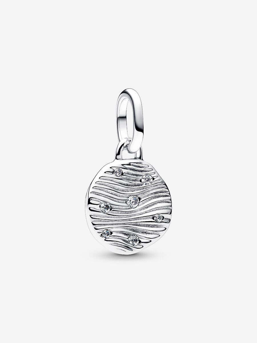 Charm Mini Medallion Onde da incidere Pandora ME Argento Sterling 925 793860C01