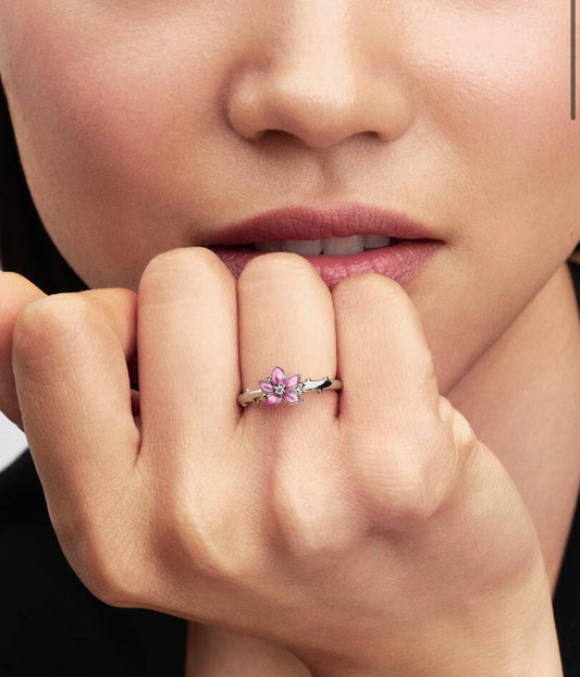 Principesse Disney, Mulan, Anello Fiore di Ciliegio Pandora 135027C01