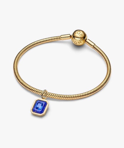 Charm Pendente Pietra Esagonale Blu Pandora 765035C01