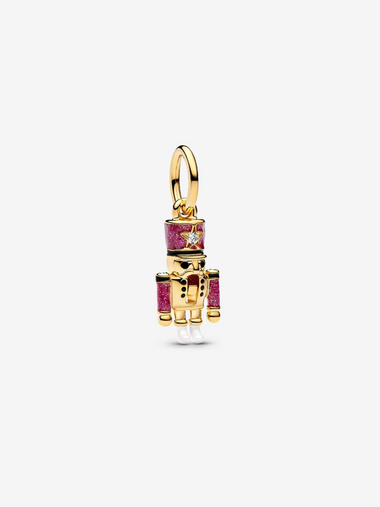 Charm Pendente Schiaccianoci Placcatura in Oro 14k Pandora 763583C01