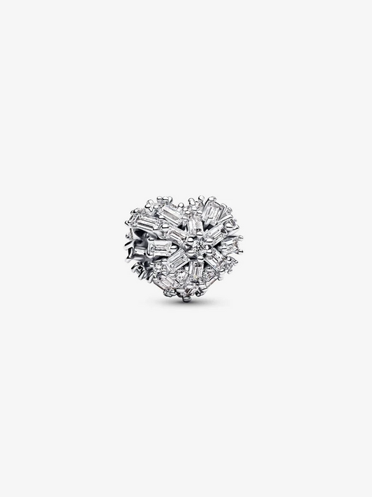 Charm Cuore Raggi Luminosi Argento Sterling 925 Pandora 794240C01