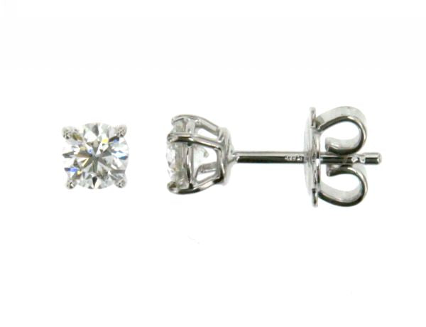 Orecchini Punto Luce con Diamante in Oro Bianco Mirco Visconti IU14/110
