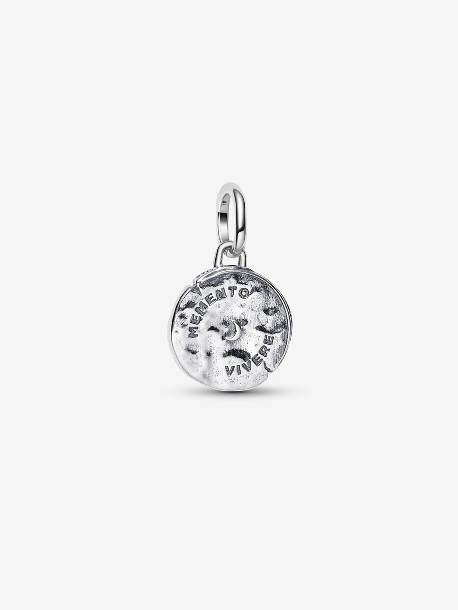 Charm Medallion Serpente "Memento Vivere" Argento Sterling 925 Pandora 793976C01