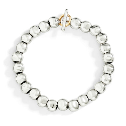 Bracciale Pepita Argento, Oro giallo Dodo DBC6026_PEPIT_0009A