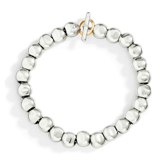 Bracciale Pepita Argento, Oro giallo Dodo DBC6026_PEPIT_0009A