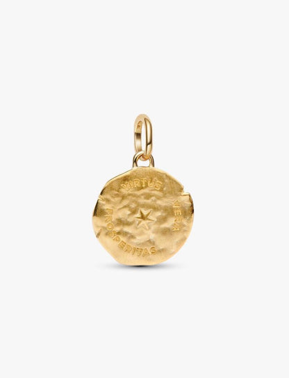 Charm Medallion Spiga di Grano "Virtus Vera Prosperitas" Pandora 764804C01