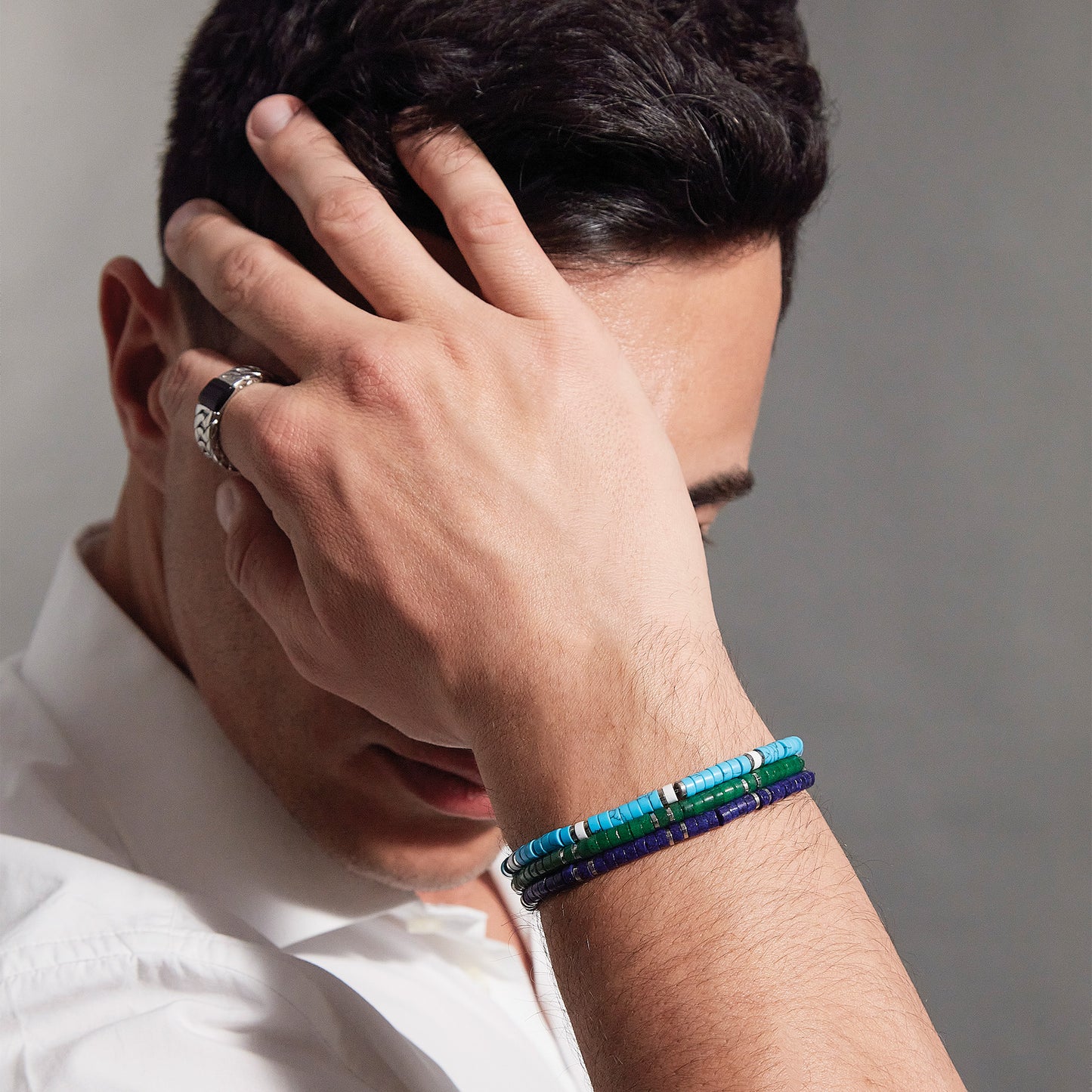 Bracciale Carvin Acciaio e Pietre Breil TJ3563