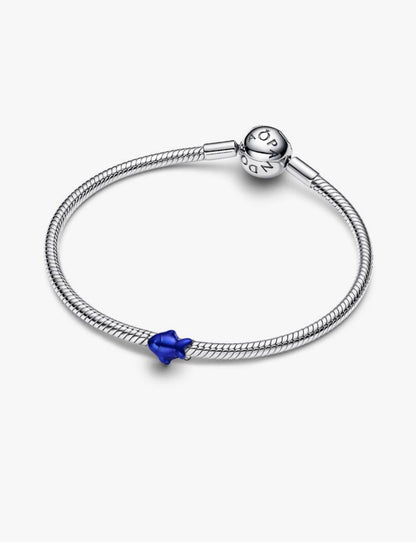 Mini Charm Pesce effetto metallico blu Pandora 794899C01