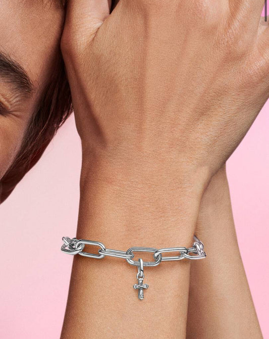 Charm Mini Pendente Cross Pandora ME Argento Sterling 925 793044C01