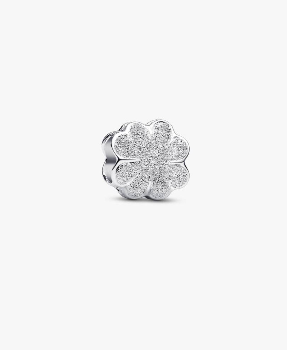 Mini Charm Quadrifoglio effetto diamantato Argento Sterling 925 Pandora 794047C00