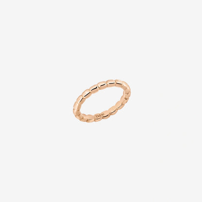 Dodo 9Kt Rose Gold Granelli Ring DAC3002_GRANX_0009R