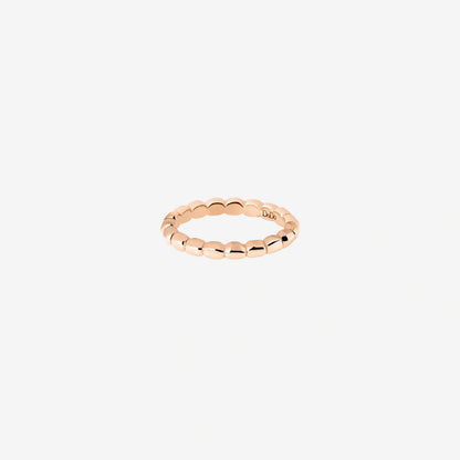 Dodo 9Kt Rose Gold Granelli Ring DAC3002_GRANX_0009R