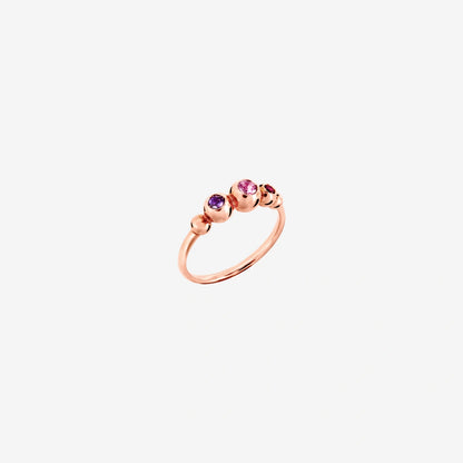 Bollicine Ring 9 Kt Rose Gold Dodo DAC3006_BOLLI_ZRI9R