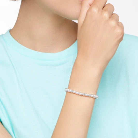 Bracciale Rondelle Argento e Oro Giallo Dodo DBC6027_RONDE_0009A