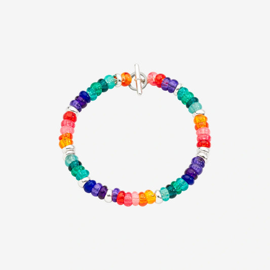 Bracciale Rondelle Arcobaleno Dodo DBC2004_RONDE_RN0AG