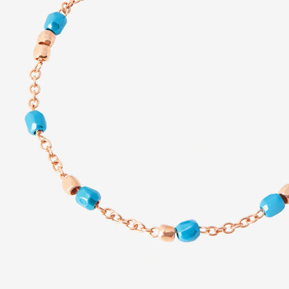 Dodo Granelli 9Kt and Turquoise Ceramic Bracelet DBC3005_GRANX_CTU9R