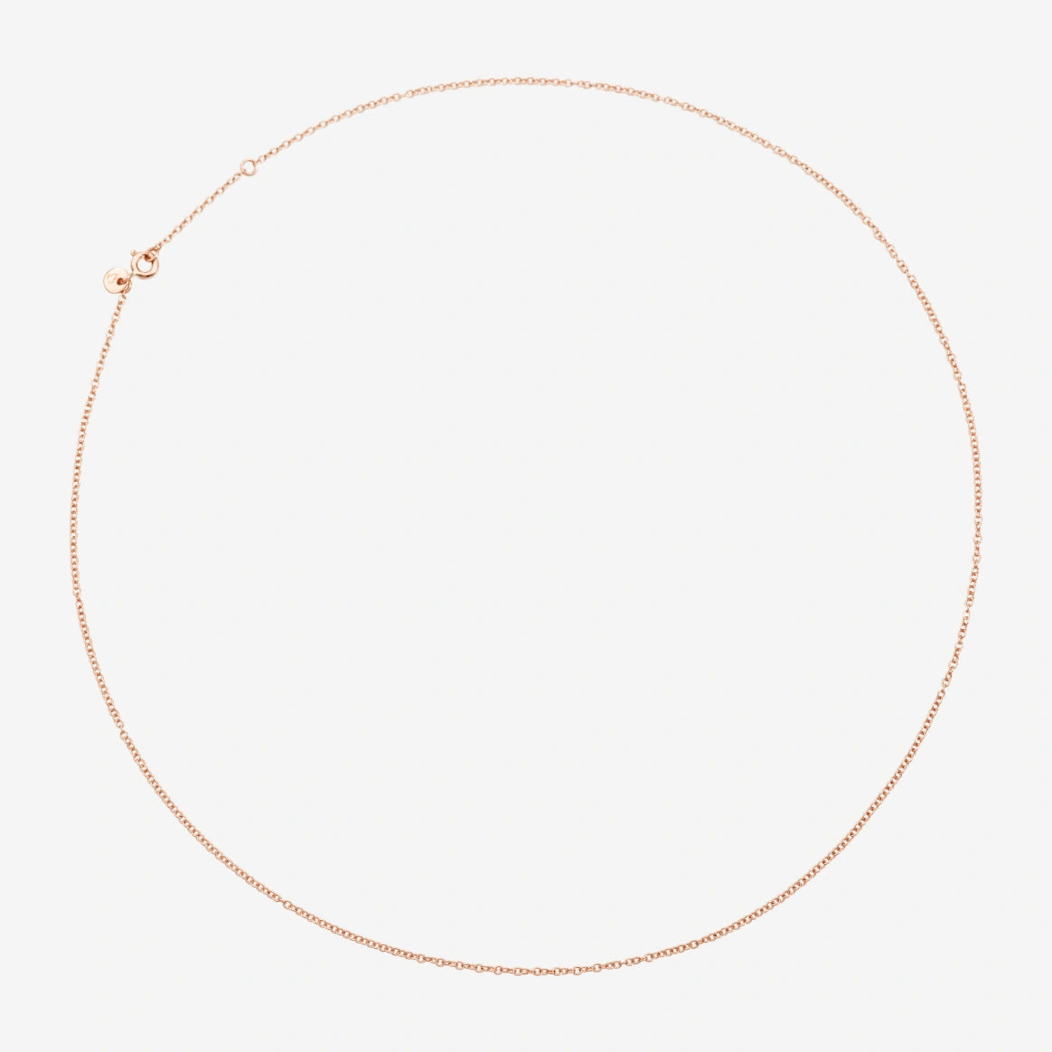 Essentials Necklace 9Kt Rose Gold 50cm Dodo DCB5013_CHAIN_0009R