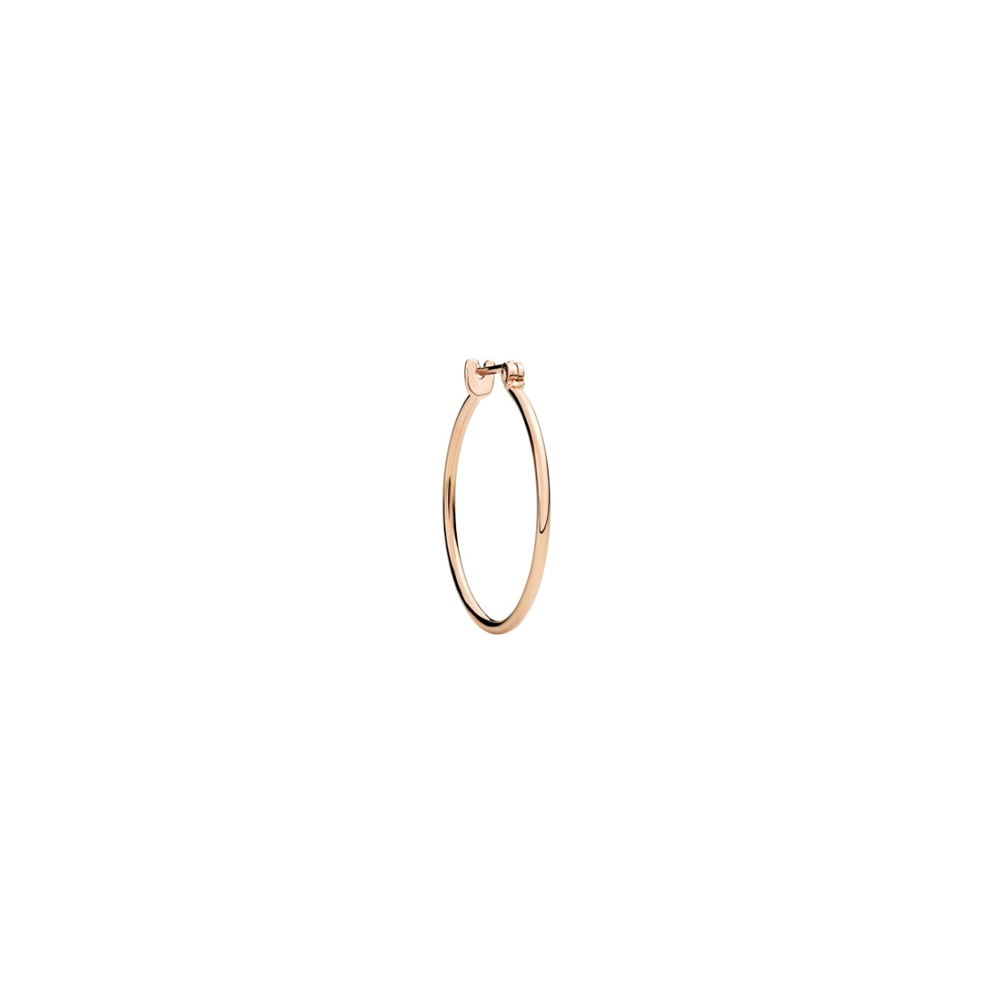 Hoop Essentials Earring 9 Kt Rose Gold Dodo DHA6000_HOOPL_0009R