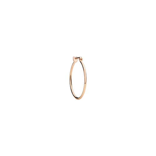 Hoop Essentials Earring 9 Kt Rose Gold Dodo DHA6000_HOOPL_0009R