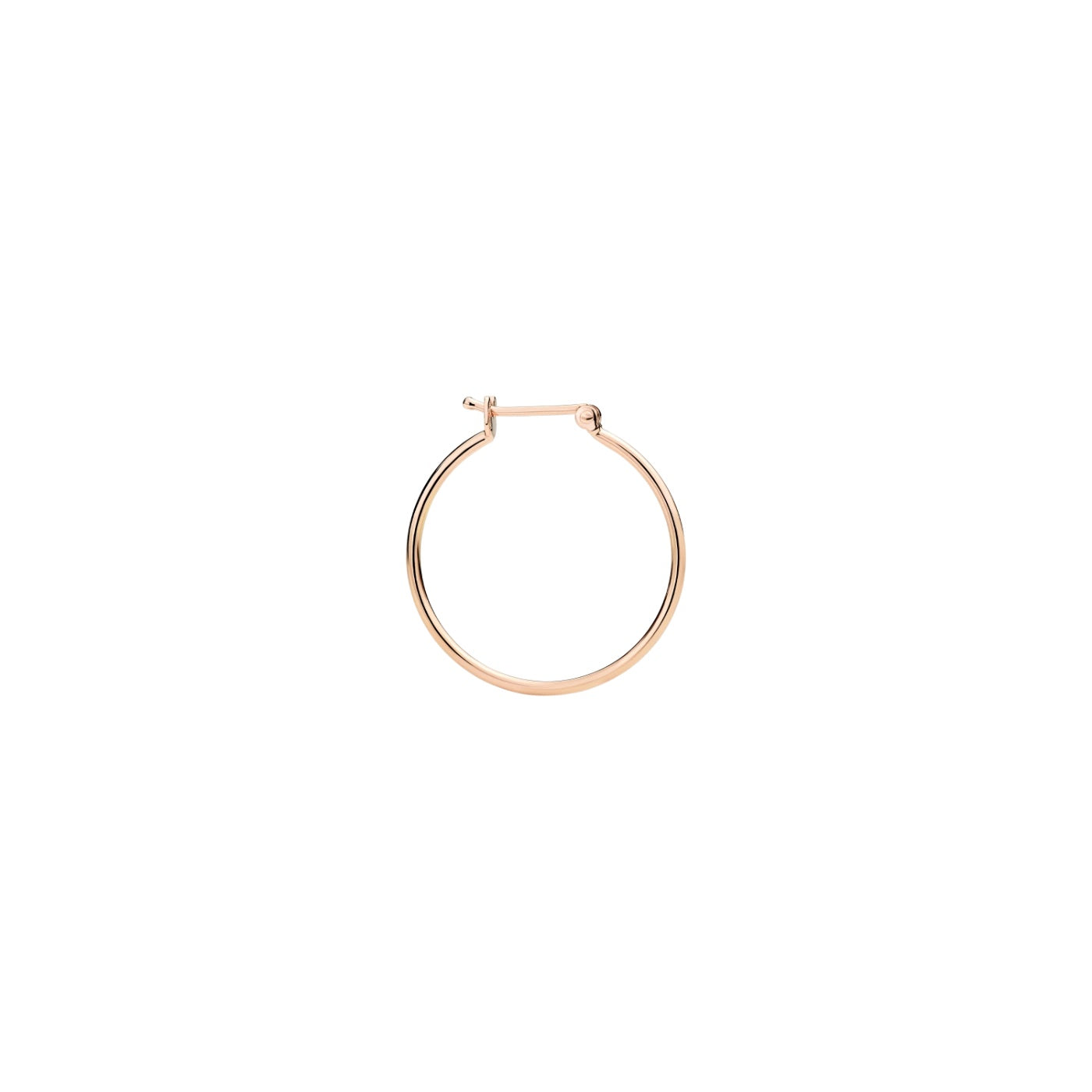 Hoop Essentials Earring 9 Kt Rose Gold Dodo DHA6000_HOOPL_0009R