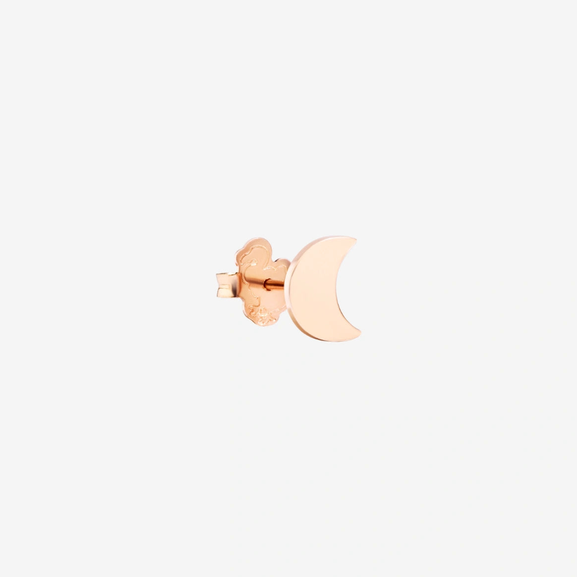 9Kt Rose Gold Moon Earring Dodo DHB6000_MOONS_0009R