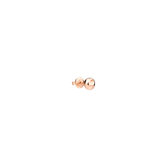 9 Kt Rose Gold Nugget Stud Earring Dodo DHC1009_PEPIT_0009R